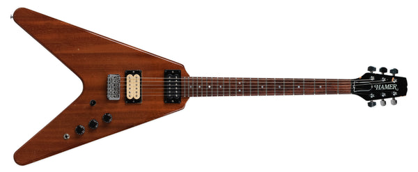 VINTAGE HAMER USA VECTOR FLYING V W/CASE - 1981