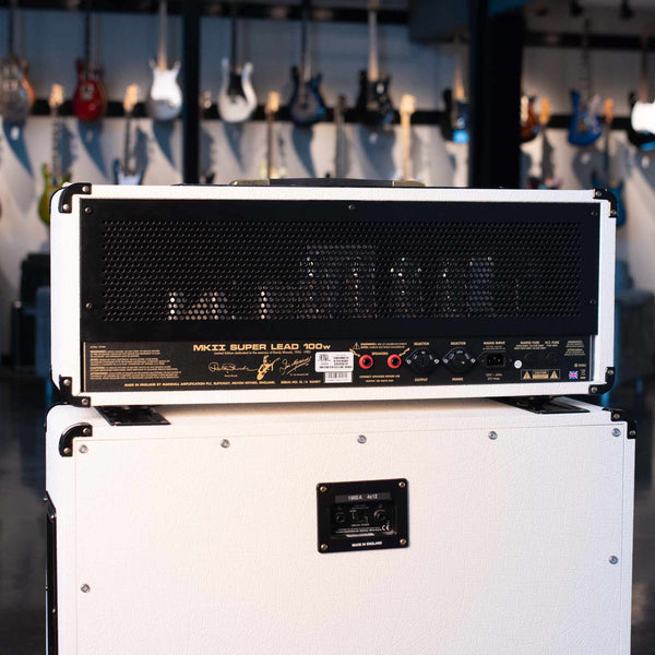 VINTAGE MARSHALL1959RR RANDY RHOADS SIGNATURE MKII SUPER LEAD HEAD WITH MATCHING 1960A CAB