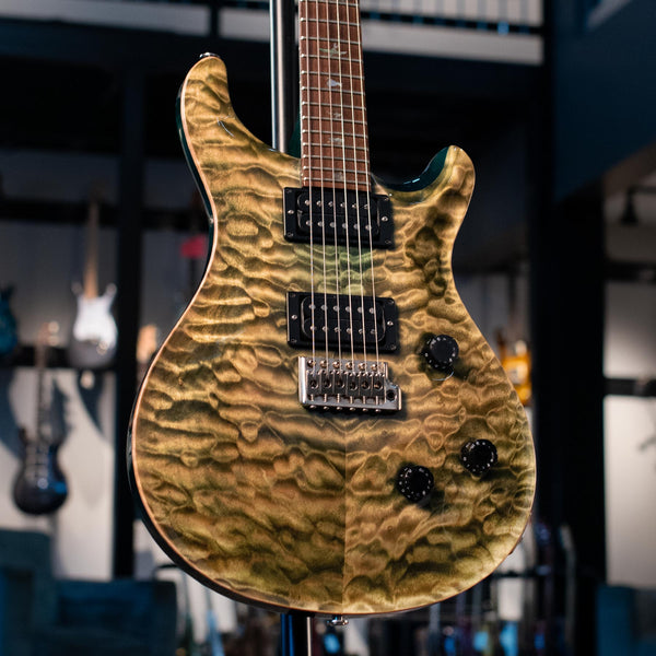 VINTAGE PRS ARTIST CUSTOM 24 1992 - EMERALD GREEN QUILT