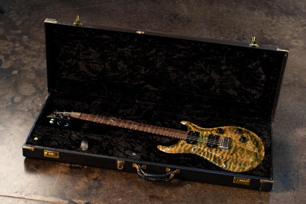 VINTAGE PRS ARTIST CUSTOM 24 1992 - EMERALD GREEN QUILT