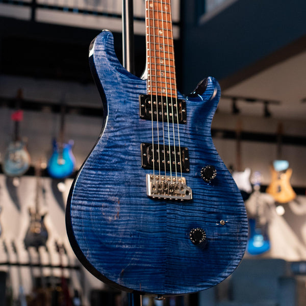 VINTAGE PRS CUSTOM 24 1986 - ROYAL BLUE WITH CASE