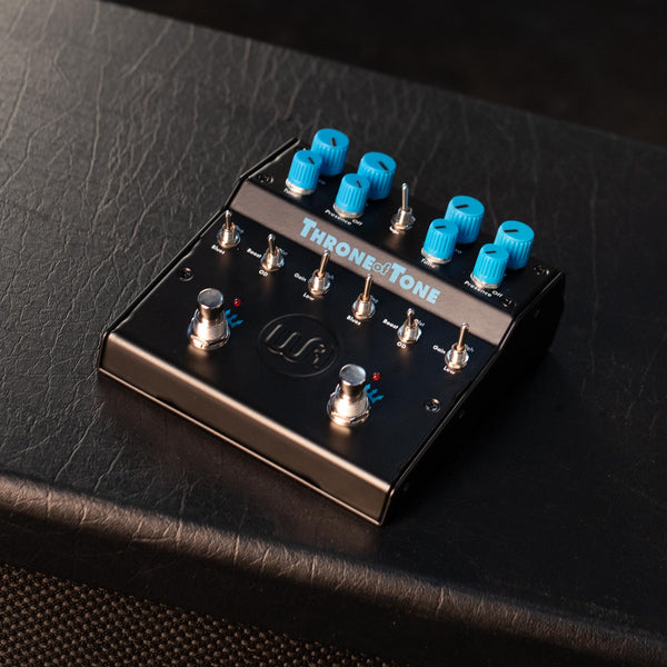 WARM AUDIO THRONE OF TONE DUAL-SIDED BRITISH-AMP-INSPIRED OVERDRIVE PEDAL