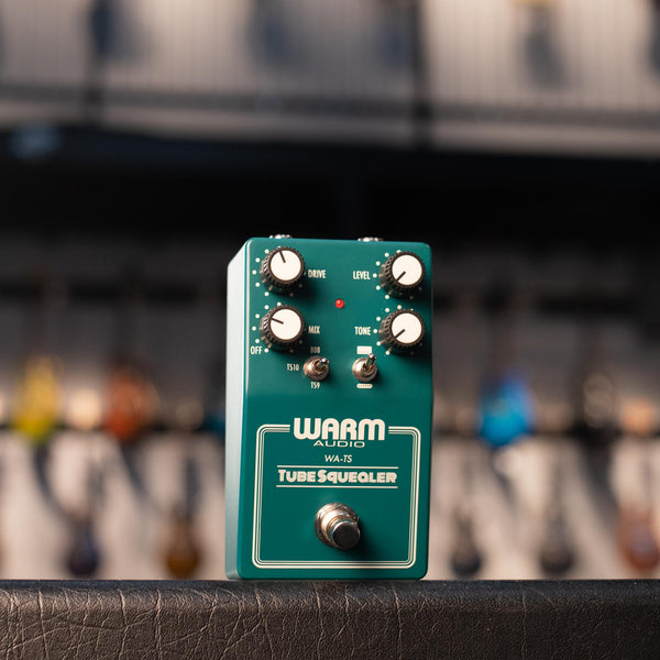 WARM AUDIO TUBE SQUEALER THREE-MODE, SOFT-CLIPPING, TUBE AMP-DRIVING OVERDRIVE PEDAL