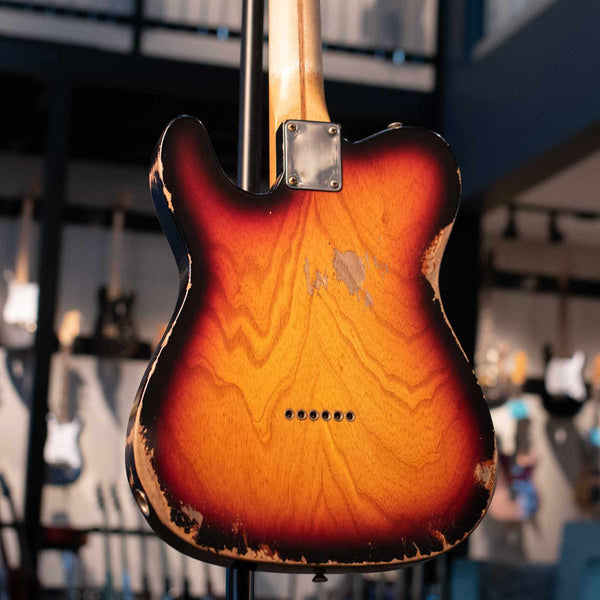 FENDER CUSTOM SHOP MIKE MORALES APPRENTICE MASTERBUILT '58 TELECASTER - 3-COLOUR SUNBURST