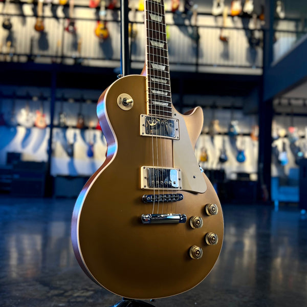 USED GIBSON LES PAUL TRADITIONAL GOLD TOP W/GIGBAG