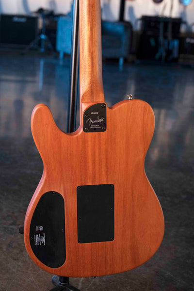 USED FENDER AMERICAN ACOUSTASONIC TELECASTER - NATURAL