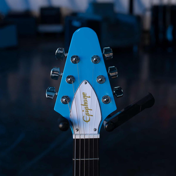 EPIPHONE FLYING V 70S WITH GIGBAG - MAUI BLUE