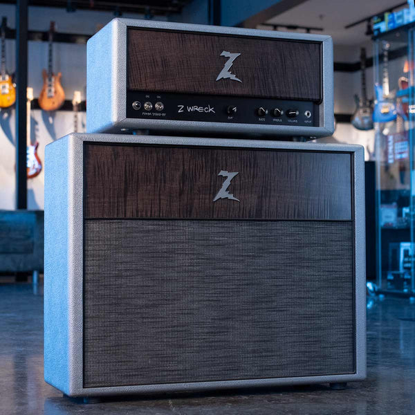 USED DR. Z Z WRECK HEAD W/ MATCHING  2X12 CABINET WITH COVERS