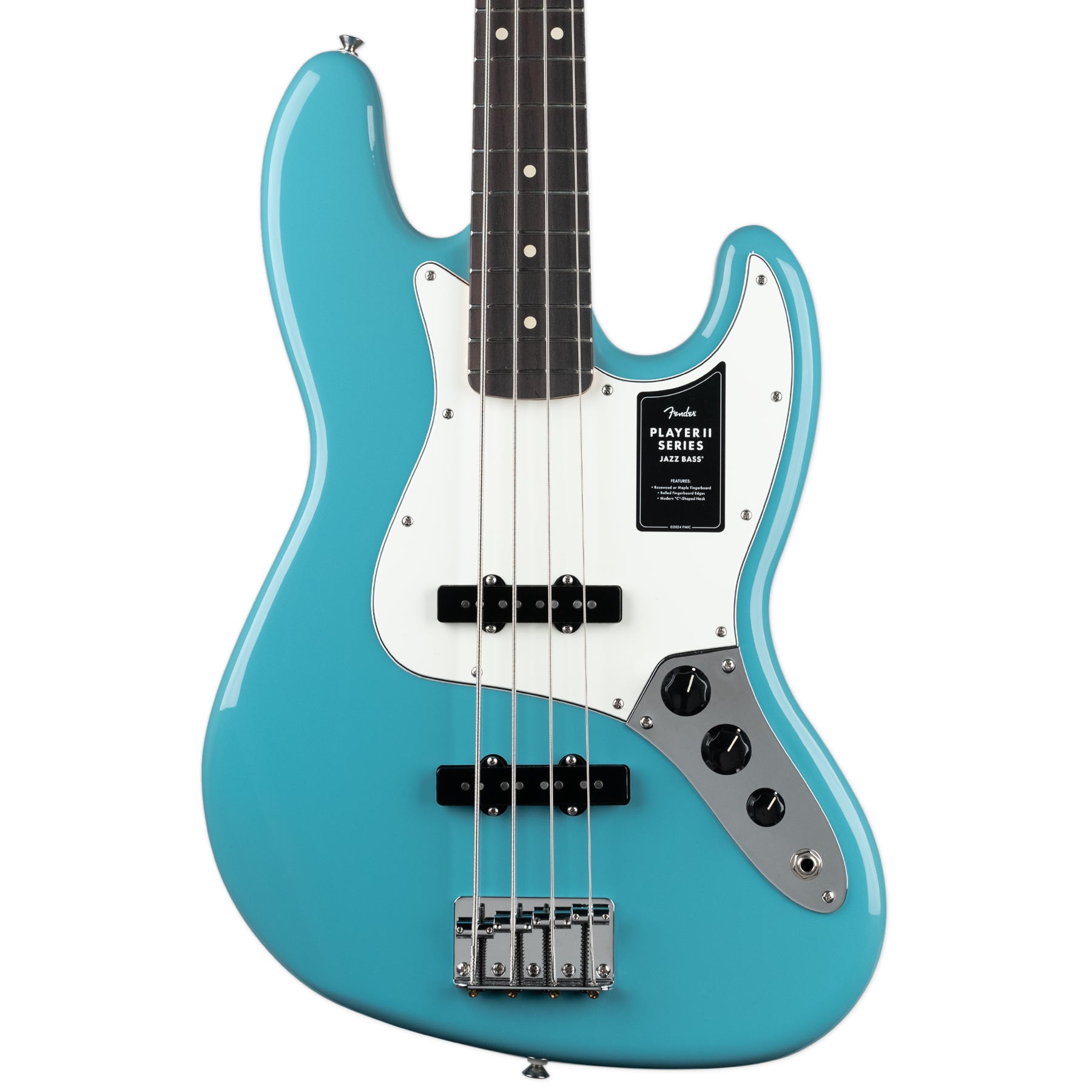 FENDER PLAYER II JAZZ BASS ROSEWOOD FINGERBOARD - AQUATONE BLUE