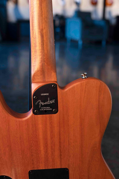 USED FENDER AMERICAN ACOUSTASONIC TELECASTER - NATURAL