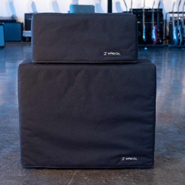 USED DR. Z Z WRECK HEAD W/ MATCHING  2X12 CABINET WITH COVERS