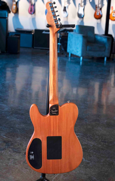 USED FENDER AMERICAN ACOUSTASONIC TELECASTER - NATURAL
