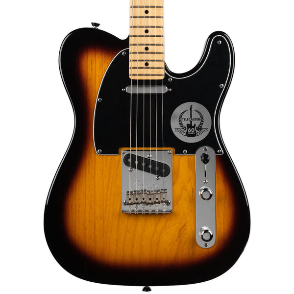 USED FENDER AMERICAN STANDARD TELECASTER 60TH ANNIVERSARY - 2011  SUNBURST WITH CASE