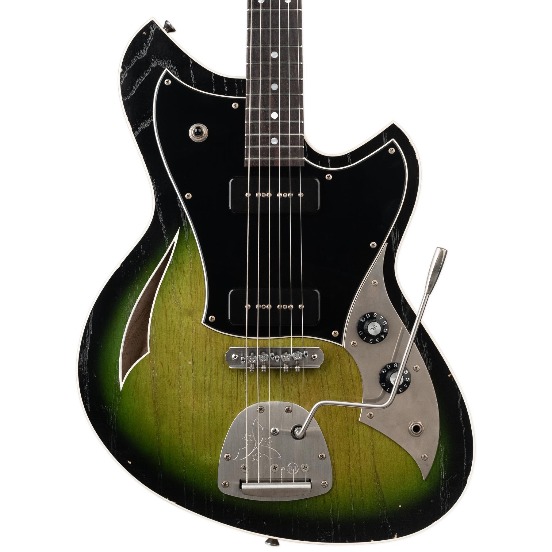 NOVO GUITARS MIRIS J - CAT'S EYE BURST