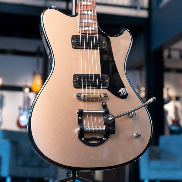 POWERS ELECTRIC A-TYPE CASABLANCA BEIGE/BLACK METALLIC, FF42, CAMTAIL
