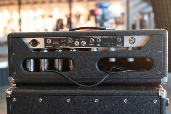 VINTAGE FENDER DUAL SHOWMAN HEAD 1968 DRIP EDGE