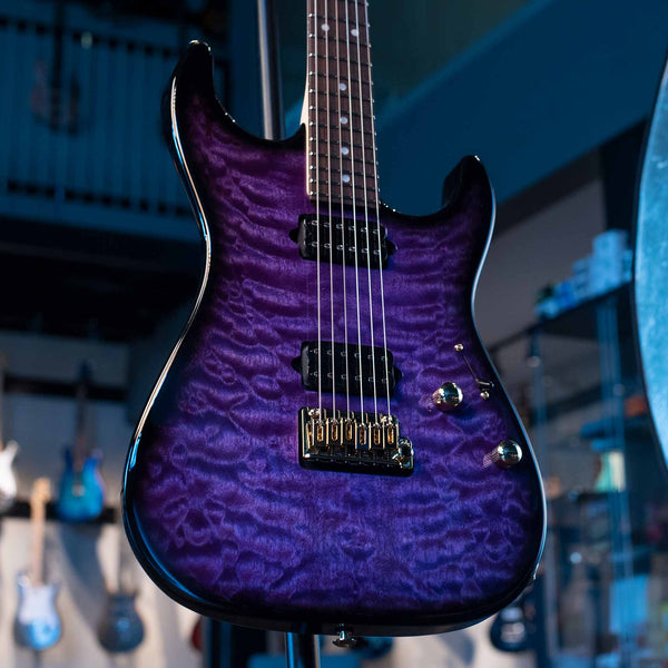 SUHR STANDARD THIN BURST LIMITED EDITION - TRANS PURPLE WITH CASE