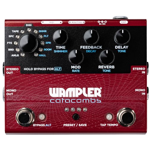 WAMPLER CATACOMBS - REVERB/DELAY