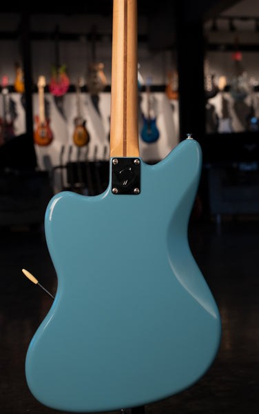 USED FENDER PLAYER II JAZZMASTER - AQUATONE BLUE WITH GIGBAG