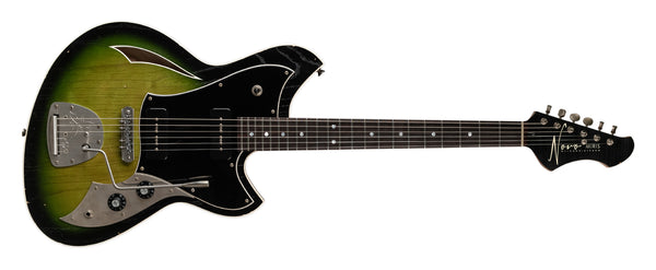 NOVO GUITARS MIRIS J - CAT'S EYE BURST