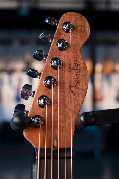 USED FENDER AMERICAN ACOUSTASONIC TELECASTER - NATURAL