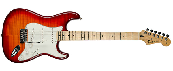 FENDER STANDARD STRAT PLUS TOP AGED CHERRY BURST MAPLE FINGERBOARD NO BAG