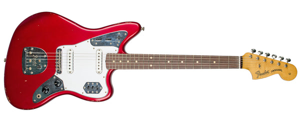 FENDER ROAD WORN 60S JAGUAR CANDY APPLE RED