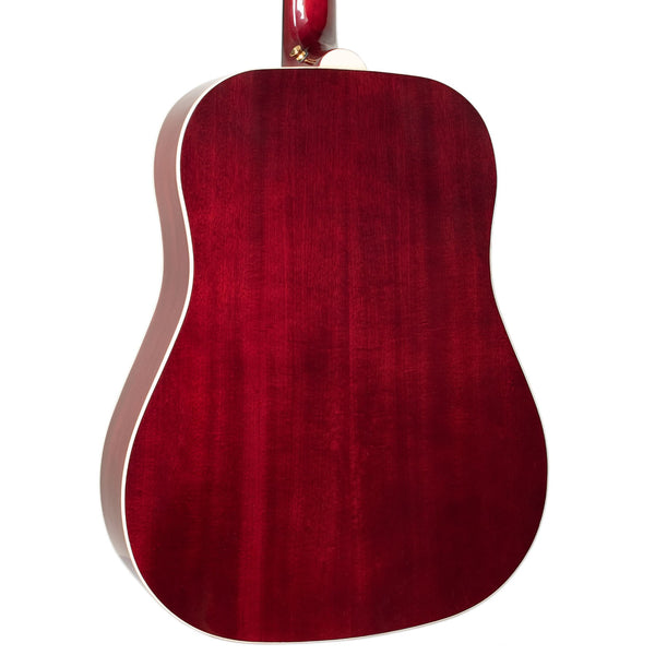 EPIPHONE SONGMAKER DR-100 ACOUSTIC - WINE RED