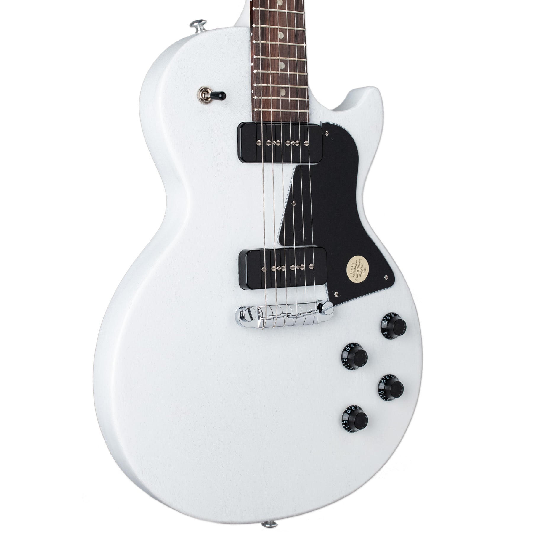 GIBSON LES PAUL SPECIAL TRIBUTE W/ P90S - WORN WHITE