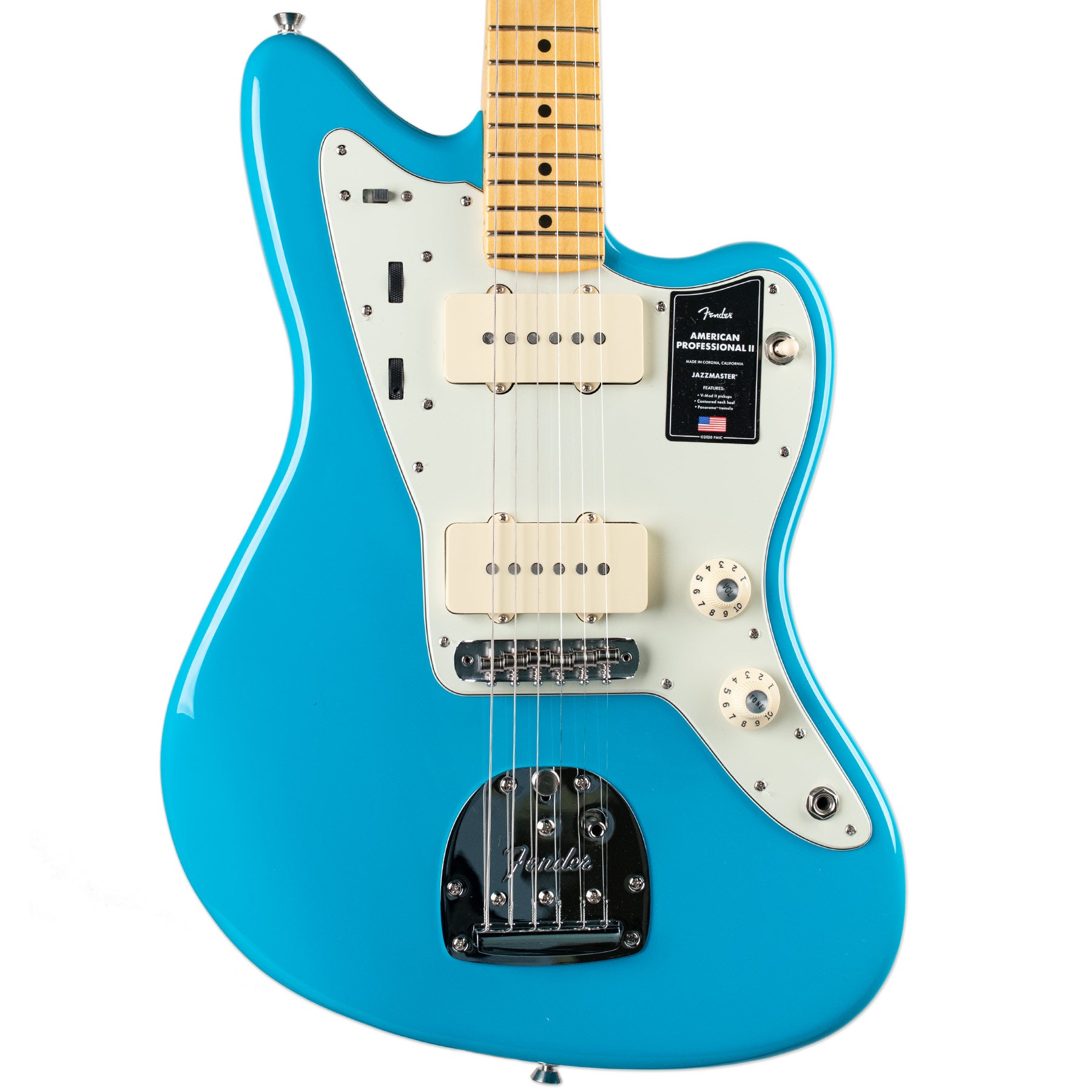 FENDER AMERICAN PROFESSIONAL II JAZZMASTER - MIAMI BLUE