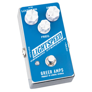 GREER AMPS LIGHTSPEED ORGANIC OVERDRIVE - BLUE