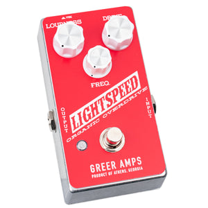 GREER AMPS LIGHTSPEED ORGANIC OVERDRIVE - LIMITED EDITION RED AND WHITE CANUCK COLORWAY