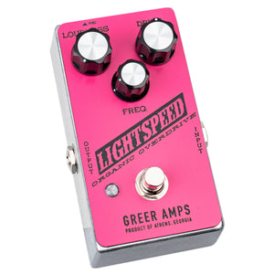 GREER AMPS LIGHTSPEED ORGANIC OVERDRIVE - LIMITED EDITION PINK AND BLACK COLORWAY