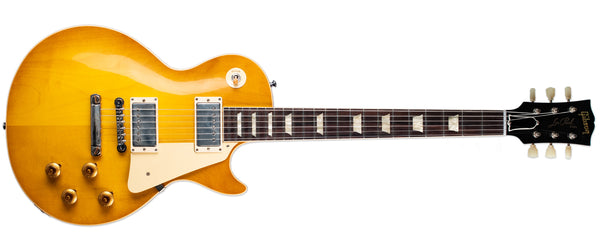 GIBSON CUSTOM SHOP 1958 LES PAUL STANDARD REISSUE- LEMON BURST VOS