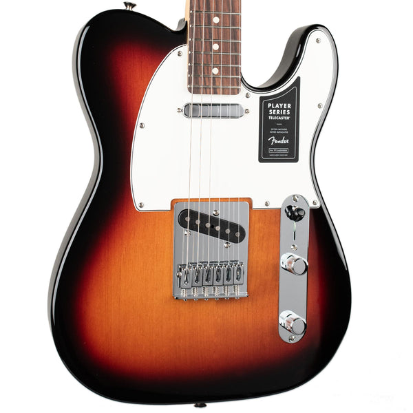 FENDER PLAYER TELECASTER PAU FERRO  - 3 TONE SUNBURST