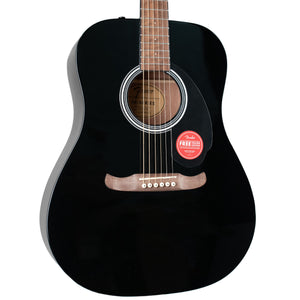 FENDER FA-125 DREADNOUGHT ACOUSTIC WITH GIG BAG - BLACK