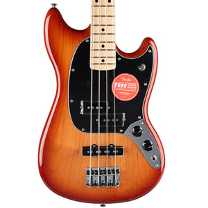 FENDER MUSTANG BASS PJ MAPLE NECK SIENNA SUNBURST