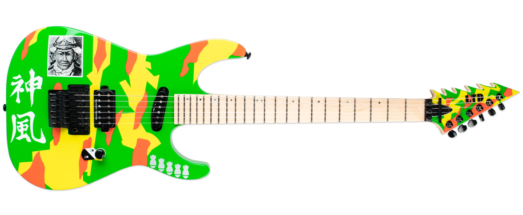 LTD KAMIKAZE ESP LTD GL Desert Eagle George Lynch Guitar & Case