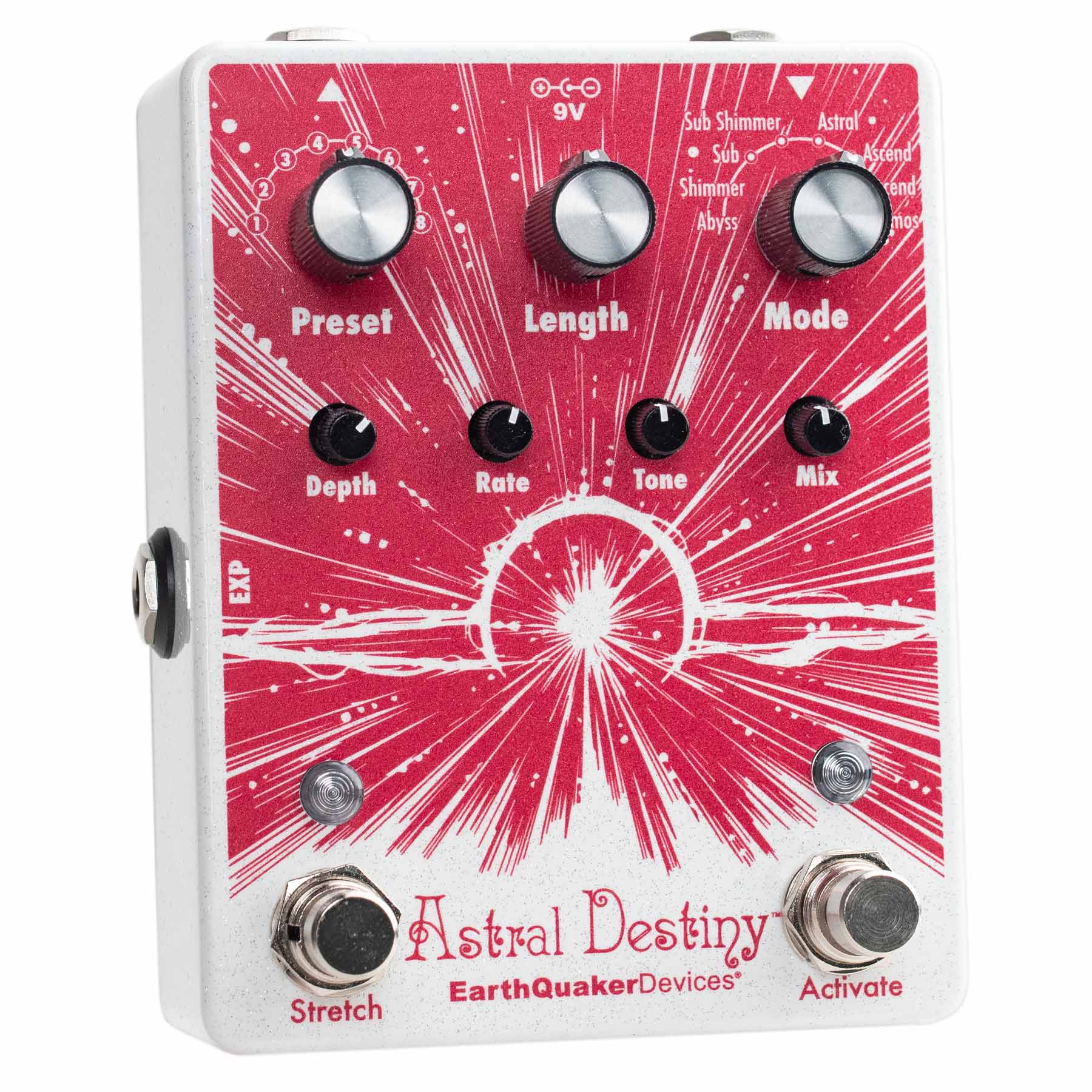 EARTHQUAKER DEVICES ASTRAL DESTINY OCTAL OCTAVE REVERBERATION ODYSSEY