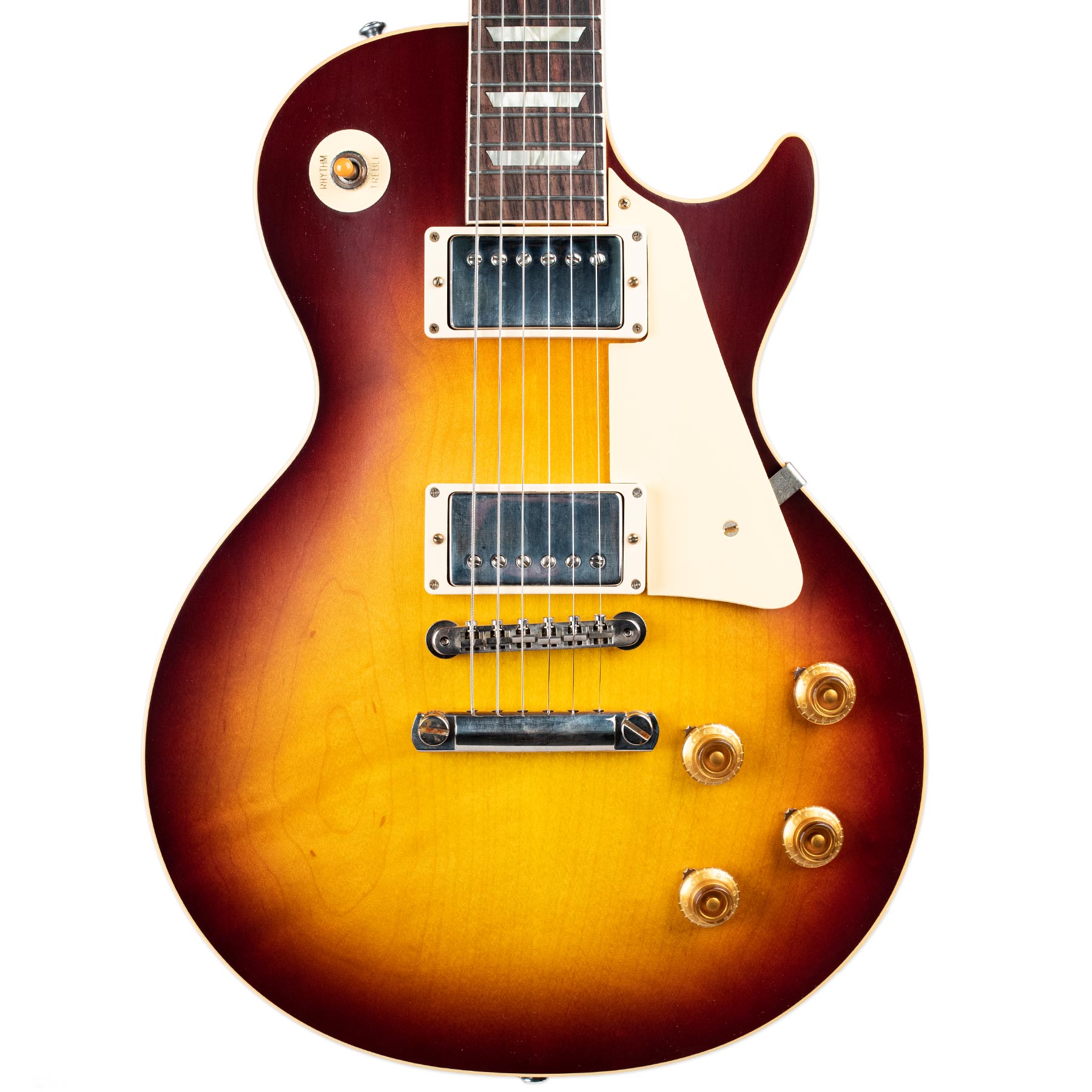 GIBSON CUSTOM SHOP 1958 LES PAUL STANDARD REISSUE- BOURBON BURST VOS