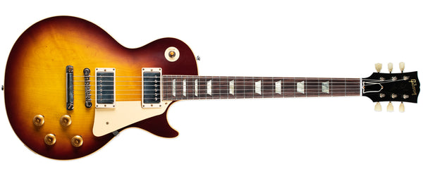 GIBSON CUSTOM SHOP 1958 LES PAUL STANDARD REISSUE- BOURBON BURST VOS