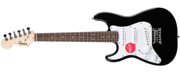 SQUIER MINI STRATOCASTER - BLACK LEFT-HANDED