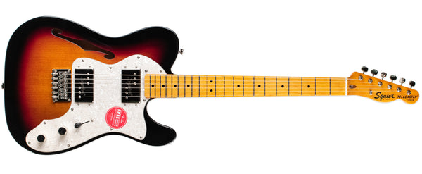 SQUIER CLASSIC VIBE ‘70S TELECASTER THINLINE - 3-COLOUR SUNBURST