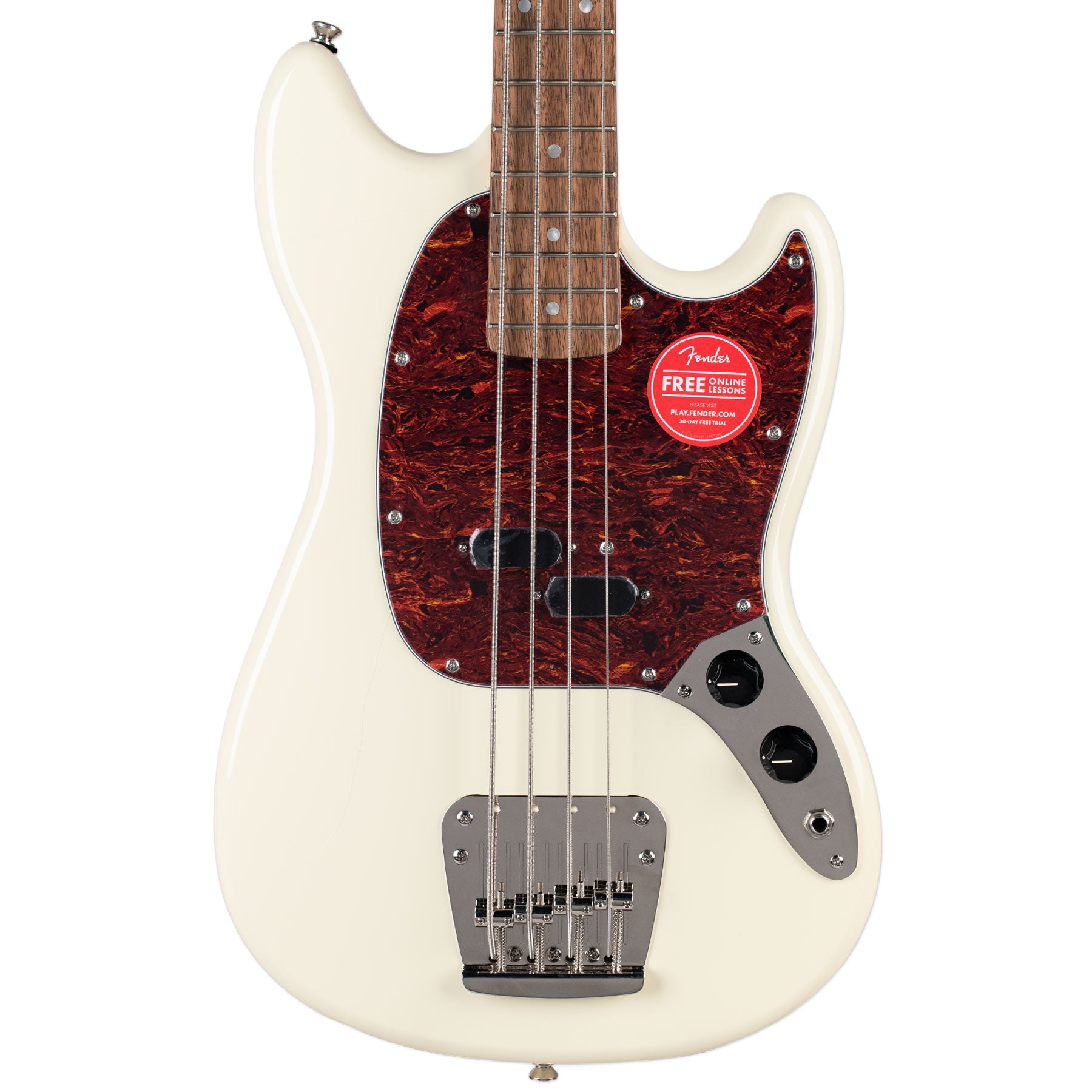 SQUIER CLASSIC VIBE '60S MUSTANG BASS - OLYMPIC WHITE | Stang Guitars