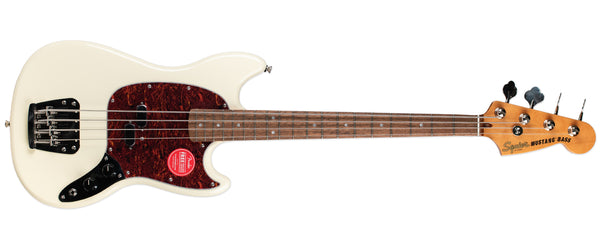SQUIER CLASSIC VIBE ‘60S MUSTANG BASS - OLYMPIC WHITE