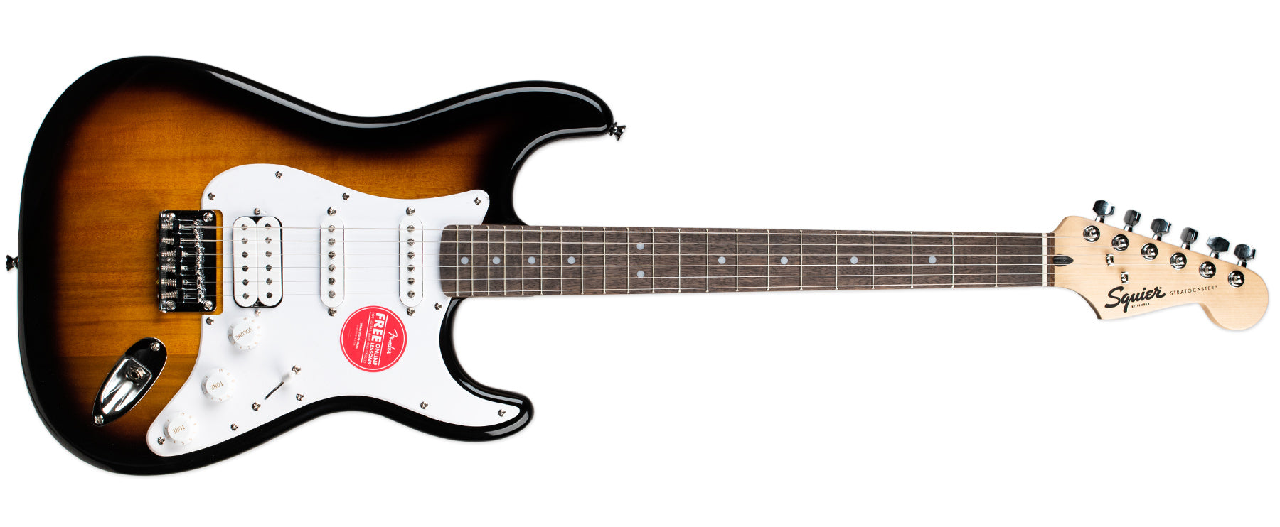SQUIER BULLET STRATOCASTER HT HSS BROWN SUNBURST | Stang Guitars