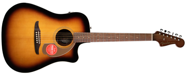 FENDER REDONDO PLAYER ACOUSTIC ELECTRIC SUNBURST WALNUT FINGERBOARD