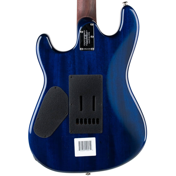 ERNIE BALL MUSIC MAN BFR SABRE HH - CORAL BLUE BURST, ALL ROSEWOOD NECK
