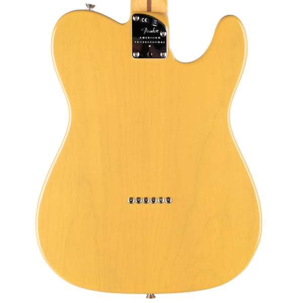 FENDER AMERICAN PROFESSIONAL II TELECASTER LEFT-HANDED BUTTERSCOTCH BLONDE