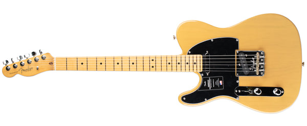 FENDER AMERICAN PROFESSIONAL II TELECASTER LEFT-HANDED BUTTERSCOTCH BLONDE